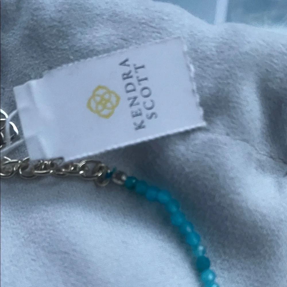 Kendra Scott Blue Beaded Necklace - Picture 2 of 5